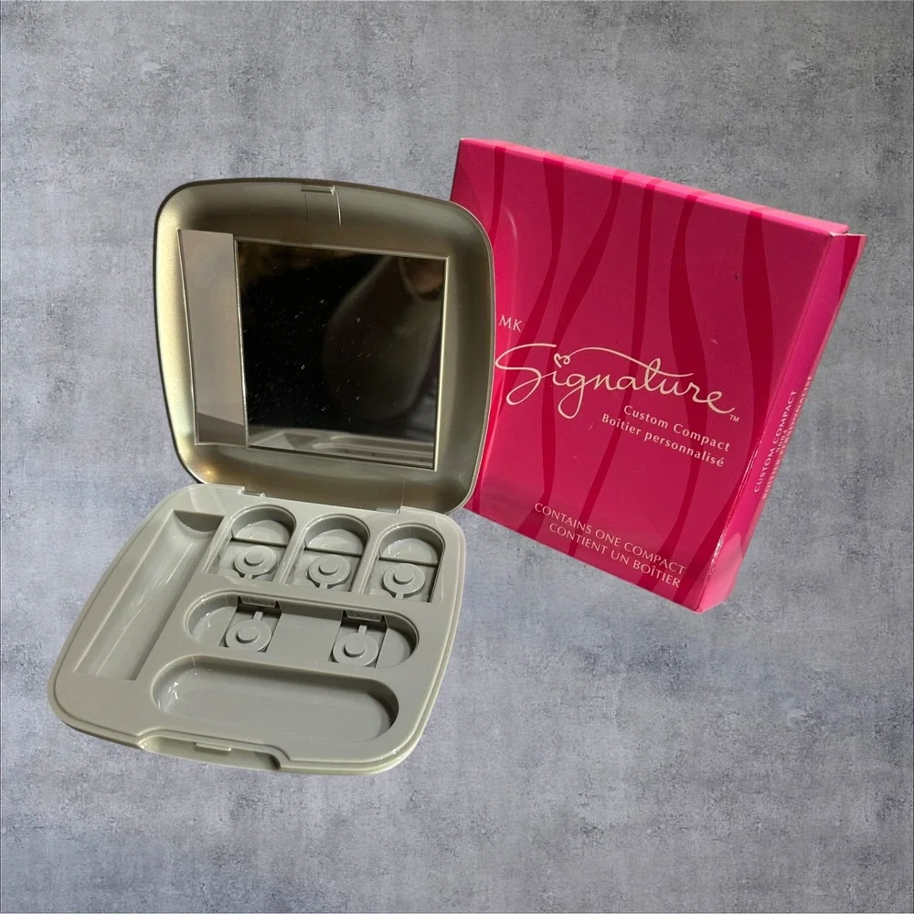 Mary‎ Kay MK Signature Custom Refillable Compact 9004 Lipstick Eyeshadow Blush